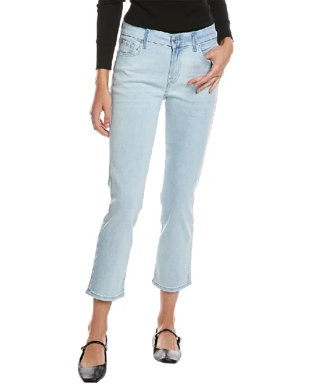 7 For All Mankind Kimmie Icefield Straight Crop Jean