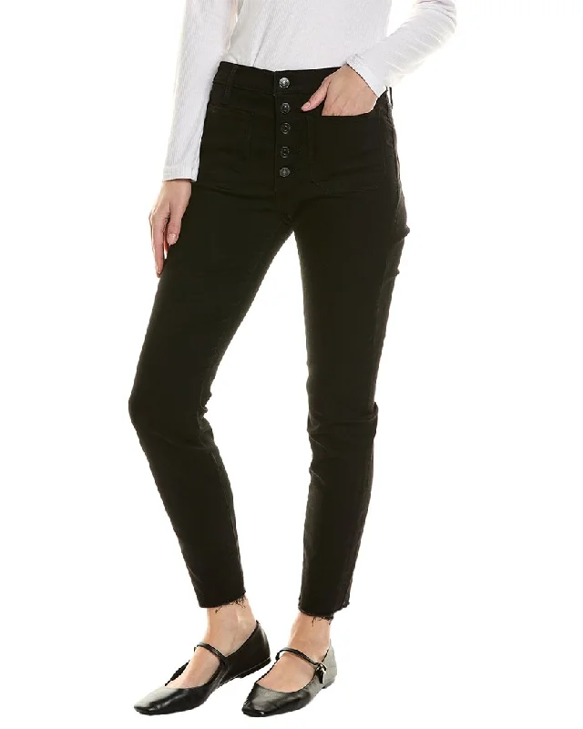 Black Orchid Ava Patch Pocket Skinny Back To The Jean