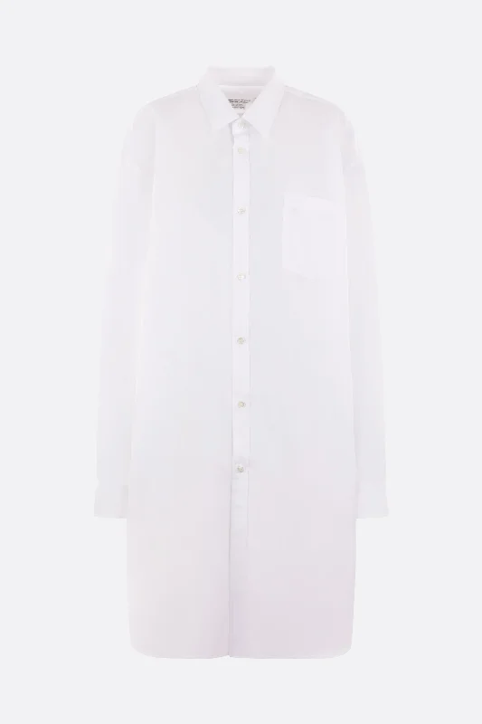 poplin oversized shirt