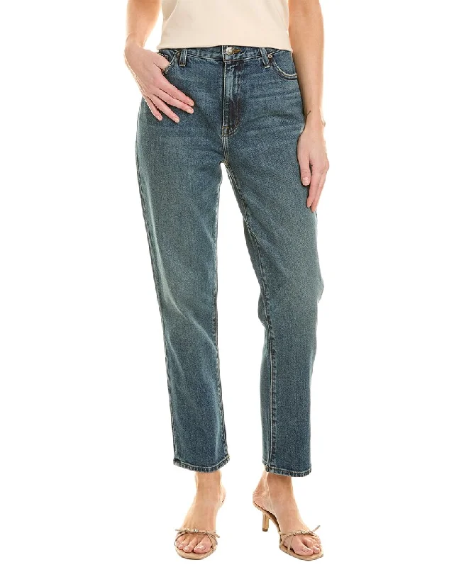 Current/Elliott Mom Jean Crescent Straight Leg Jean