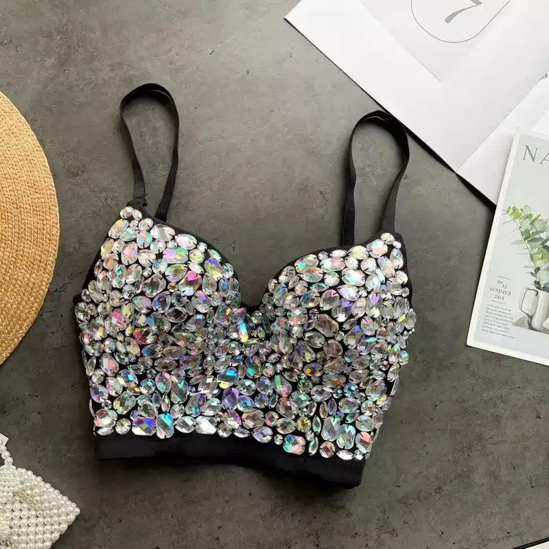 Elizba Rhinestone Bustier