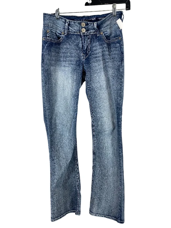 Jeans Boot Cut By Wallflower In Blue Denim, Size: 28