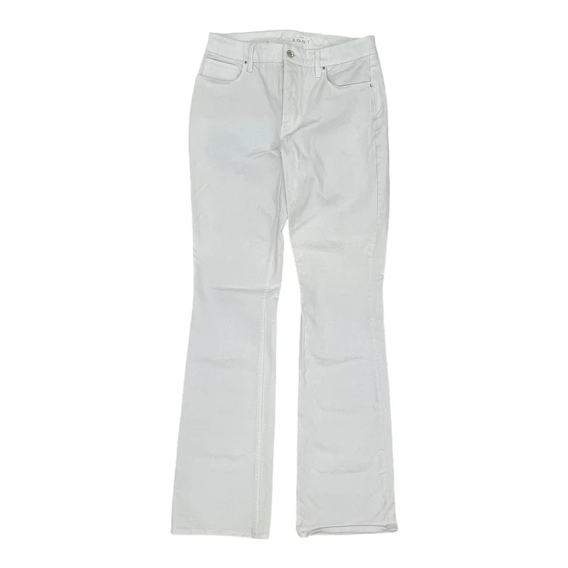 Jeans Boot Cut By White House Black Market In White, Size:8