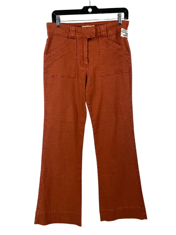 Jeans Flared By Chelsea And Violet In Orange, Size: 28