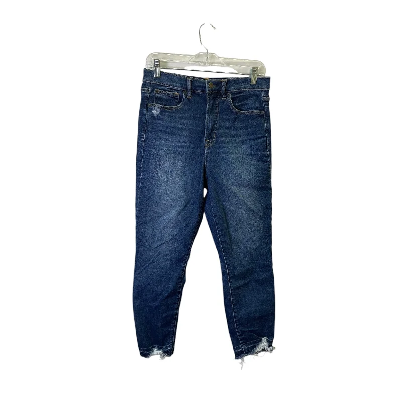 Jeans Skinny By Gap In Blue Denim, Size:8P