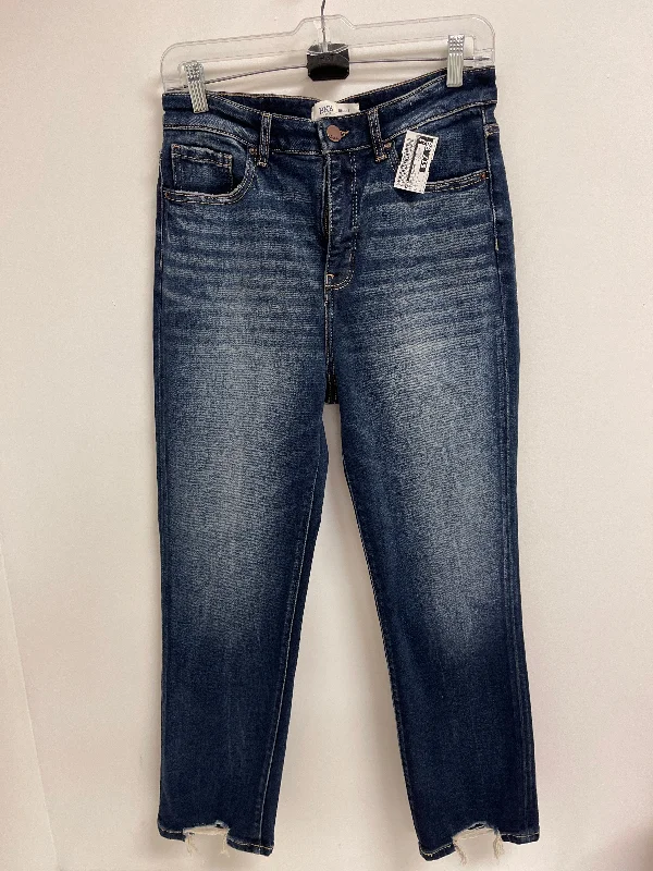 Jeans Straight By Bke In Blue Denim, Size: 10