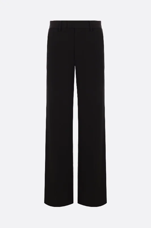 Maaike twill straight-leg pants