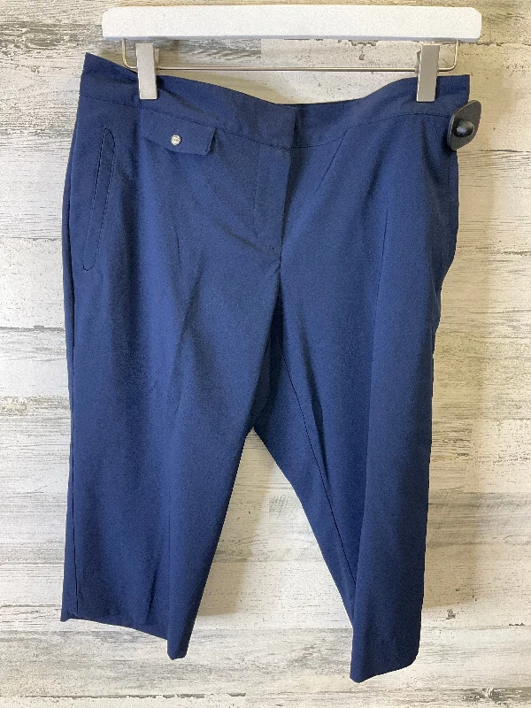 Capris By Izod In Navy, Size: S