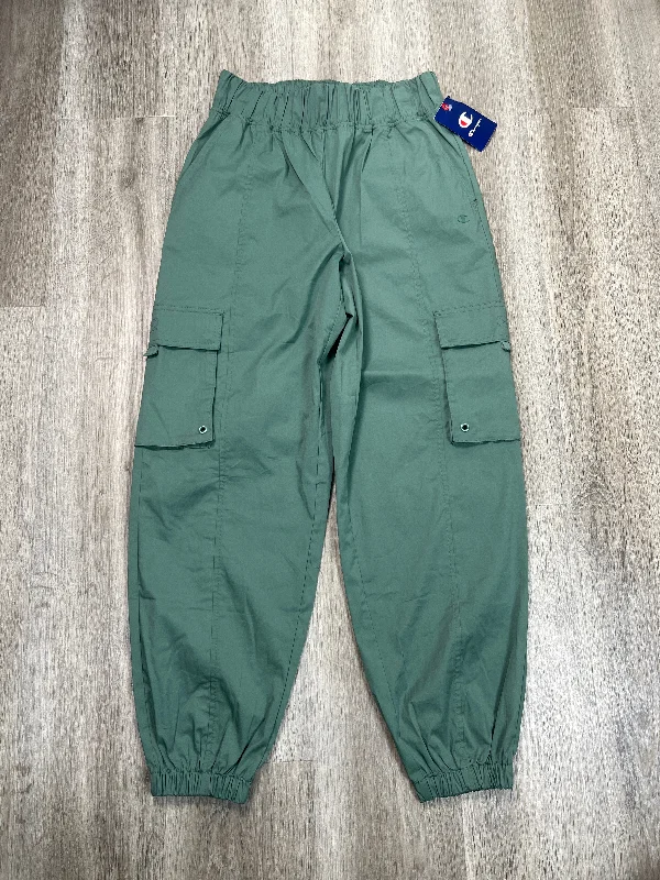 Pants Joggers By Champion In Green, Size: S