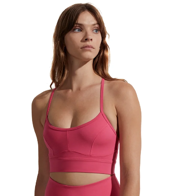 Varley Let's Move Irena Bra Vibrant Fuchsia