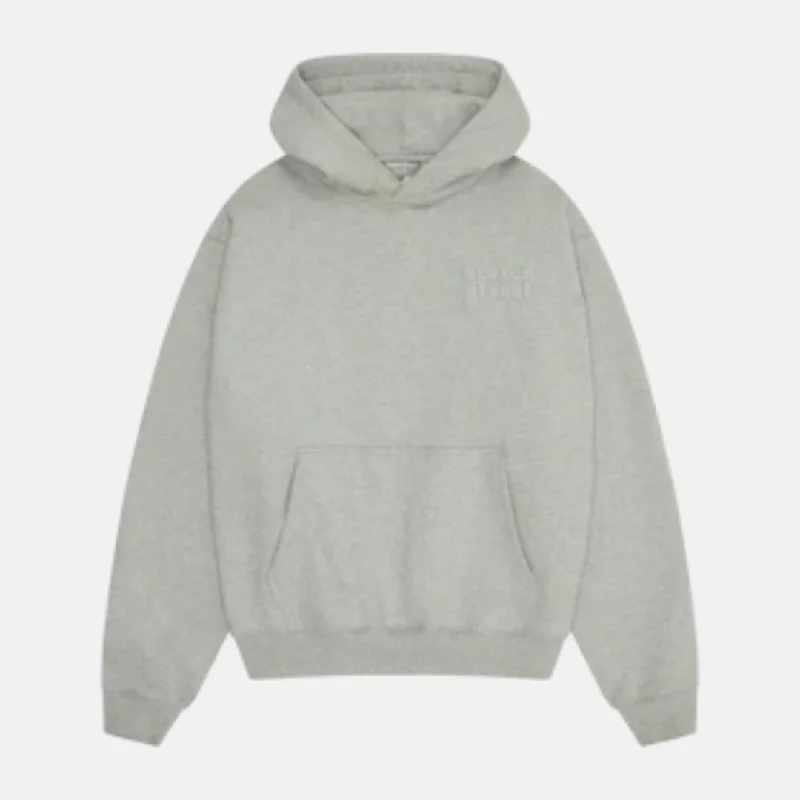 Broken Planet Basics Hoodie - Heather Grey