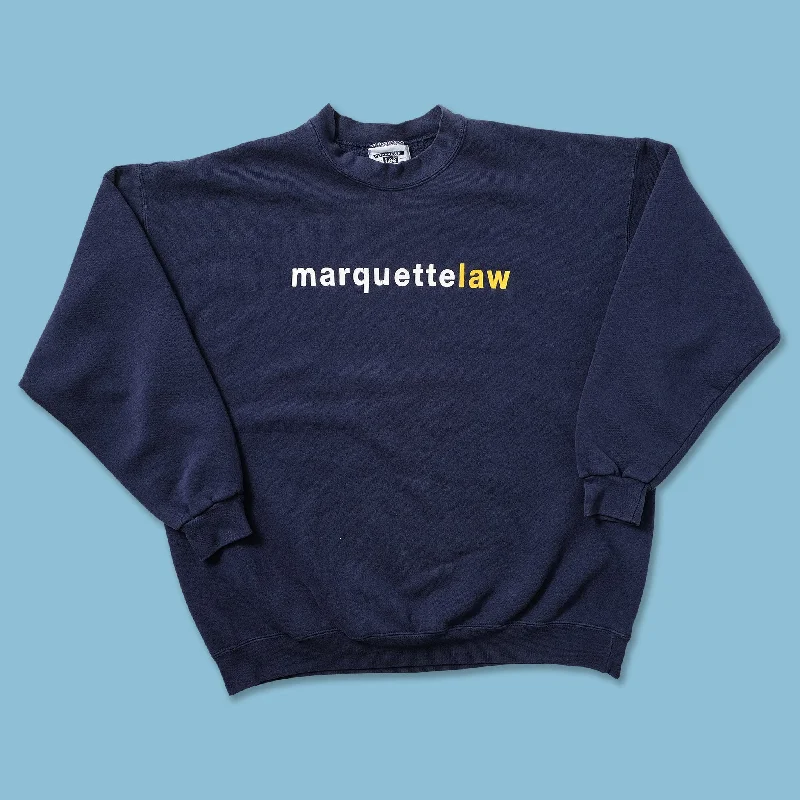 Vintage Marquette Law Sweater XLarge