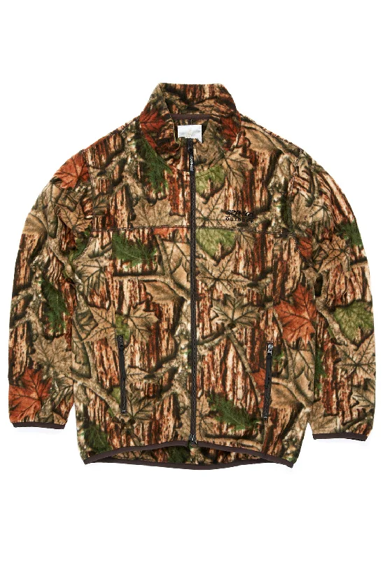 Gramicci Thermal Fleece Jacket - Leaf Camo