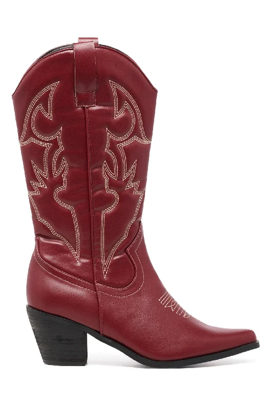 THERAPY Clayton Boot Cherry