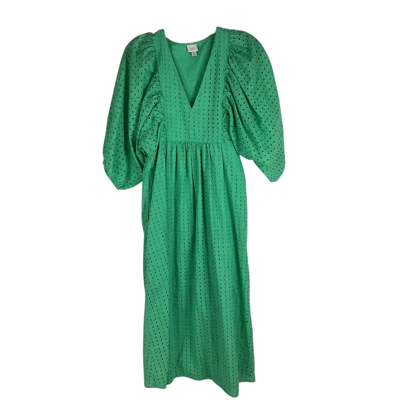 Dress Casual Maxi By A New Day In Green, Size: S