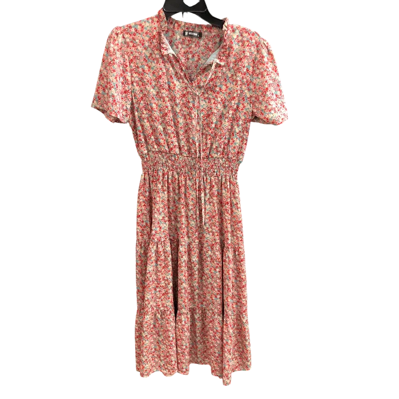 Dress Casual Maxi By btfbm In Floral Print, Size: M