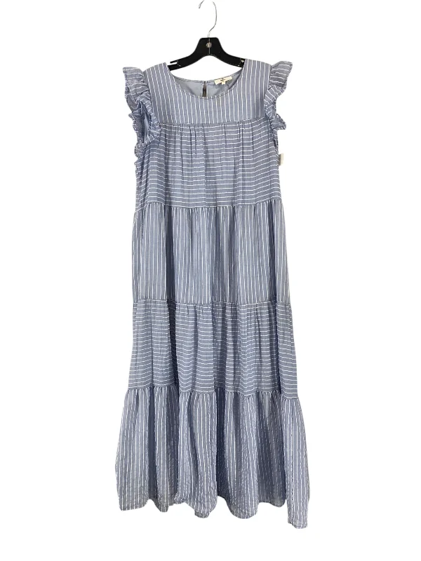 Dress Casual Maxi By Entro In Blue, Size: L