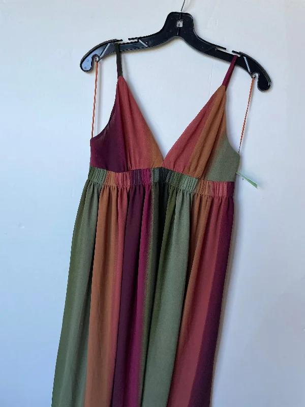 Dress Casual Maxi By Muse In Multi-colored, Size: M