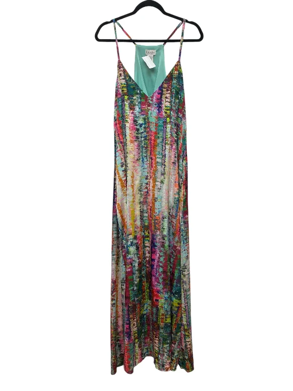 Dress Casual Maxi By Nicole By Nicole Miller In Multi-colored, Size: 3x