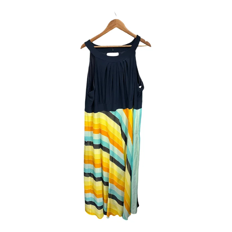 Dress Casual Maxi By Studio 1 In Multi-colored, Size: 2x