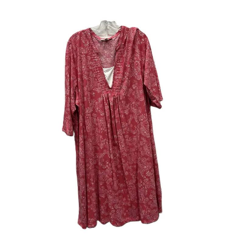 Dress Casual Maxi By Woman Within In Red, Size: 4x