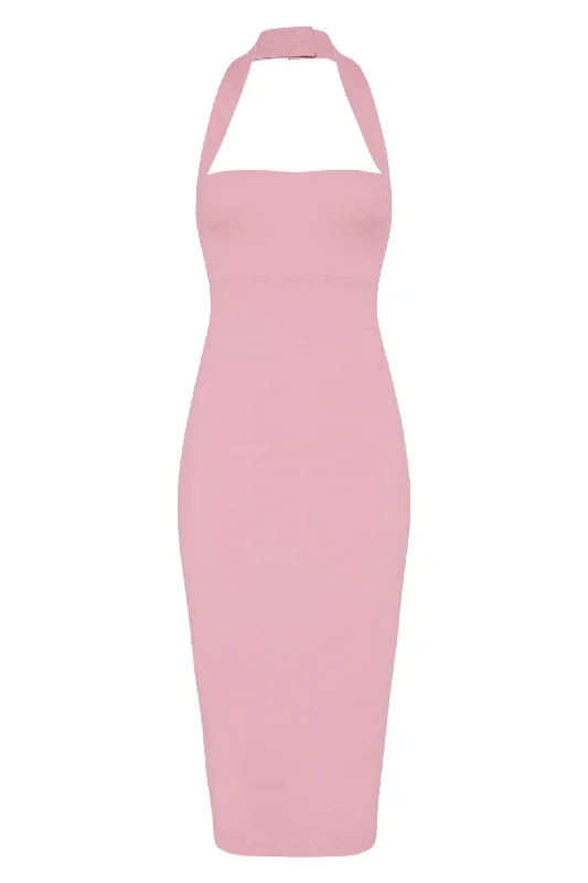 Nookie Boulevard Midi Dress - Antique Rose