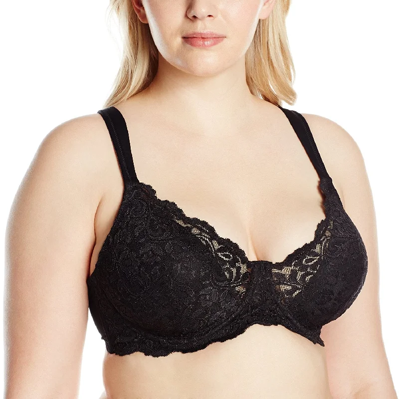 Leading Lady Womens Sculpted Lace Underwire Bra