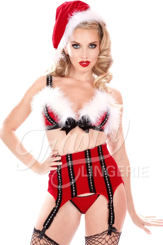 Velvet Christmas Vixen Soft Cup Bra